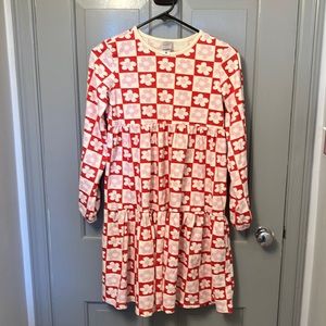Hanna Andersson size 12 checkered dress super cute